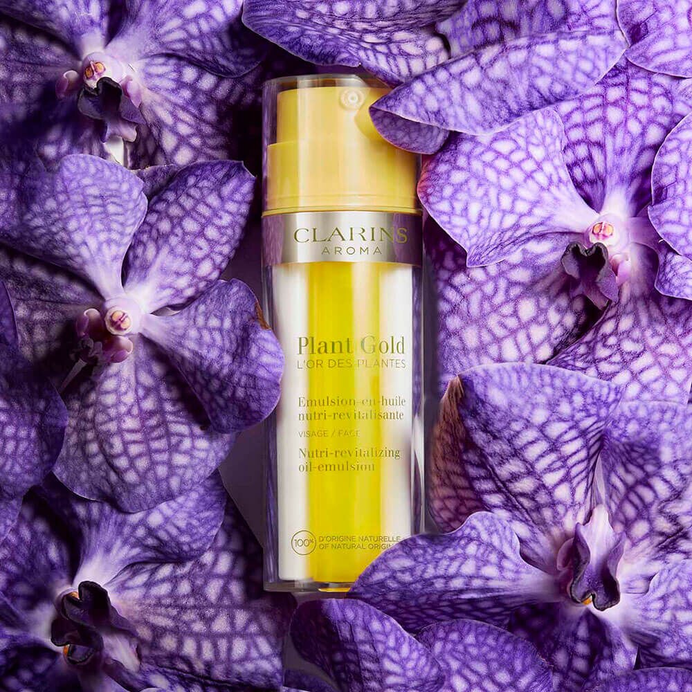 Emulsão Facial de Óleo Nutri-Revitalizante Clarins Plant